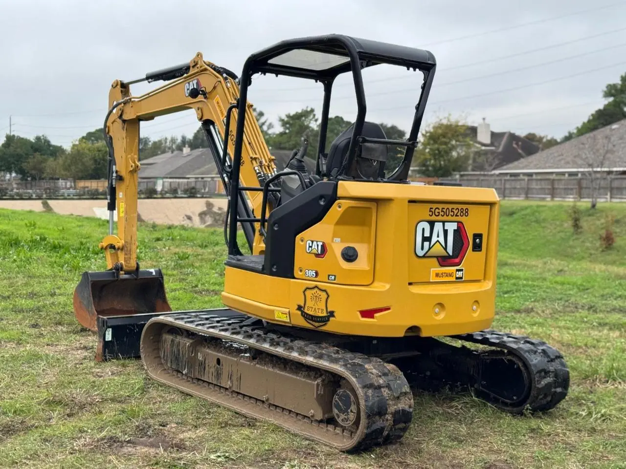 Photo 6 of 2024 Caterpillar 305.5D Compact Excavator for sale in Katy, TX
