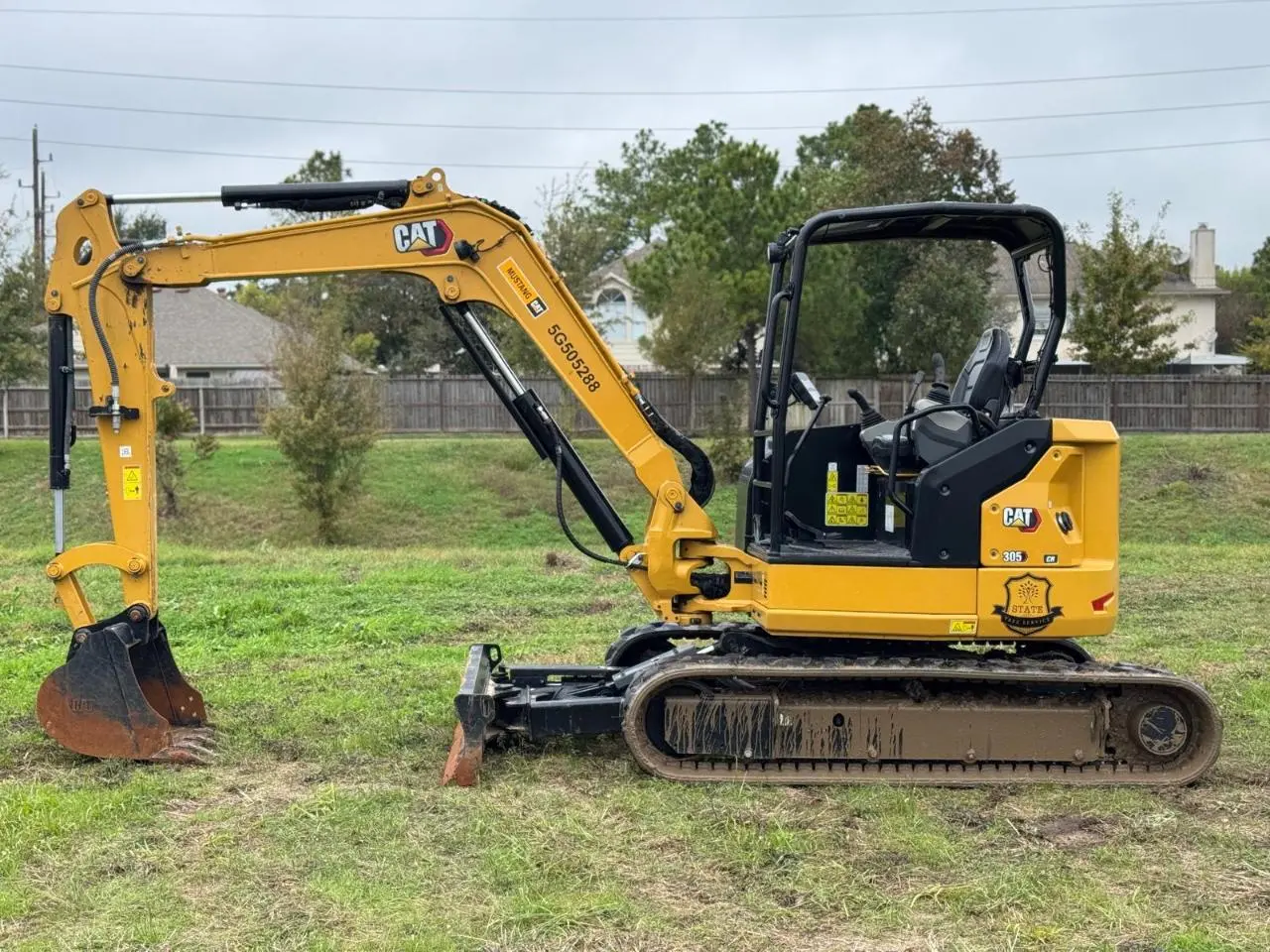 Photo 7 of 2024 Caterpillar 305.5D Compact Excavator for sale in Katy, TX