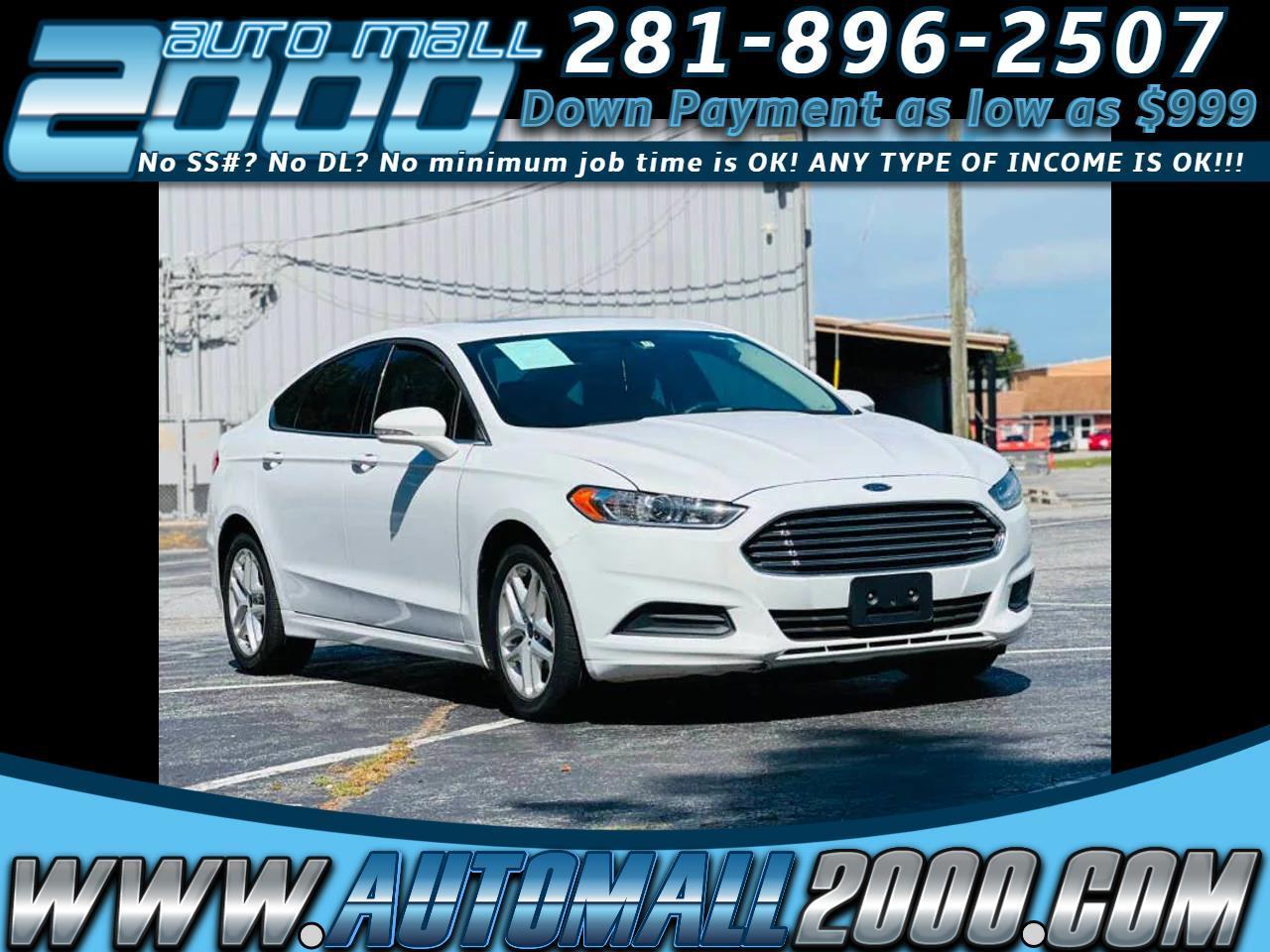2016 Ford Fusion for sale in Houston, TX