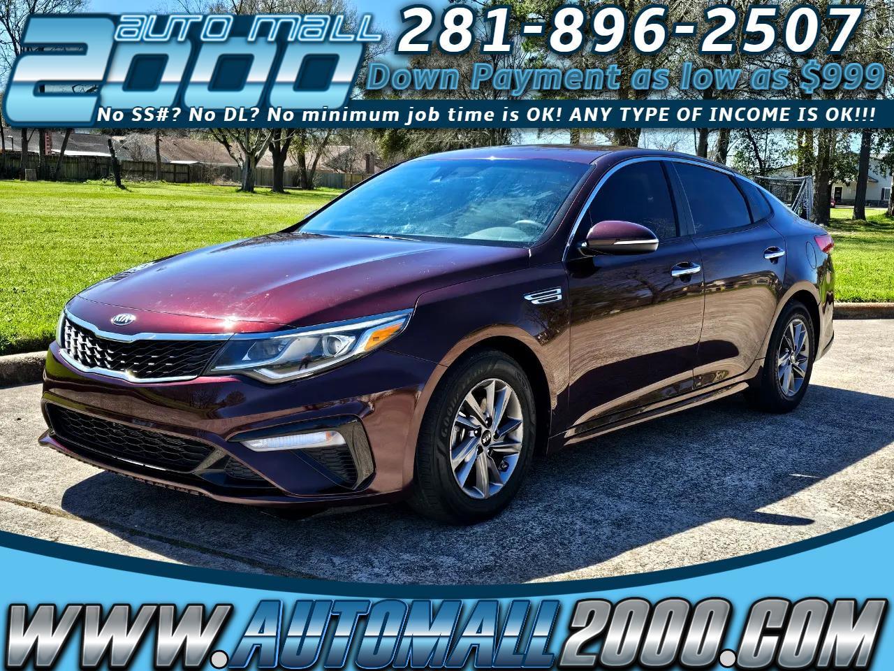 Photo 2 of 2020 Kia Optima Lx, for sale in Houston, TX