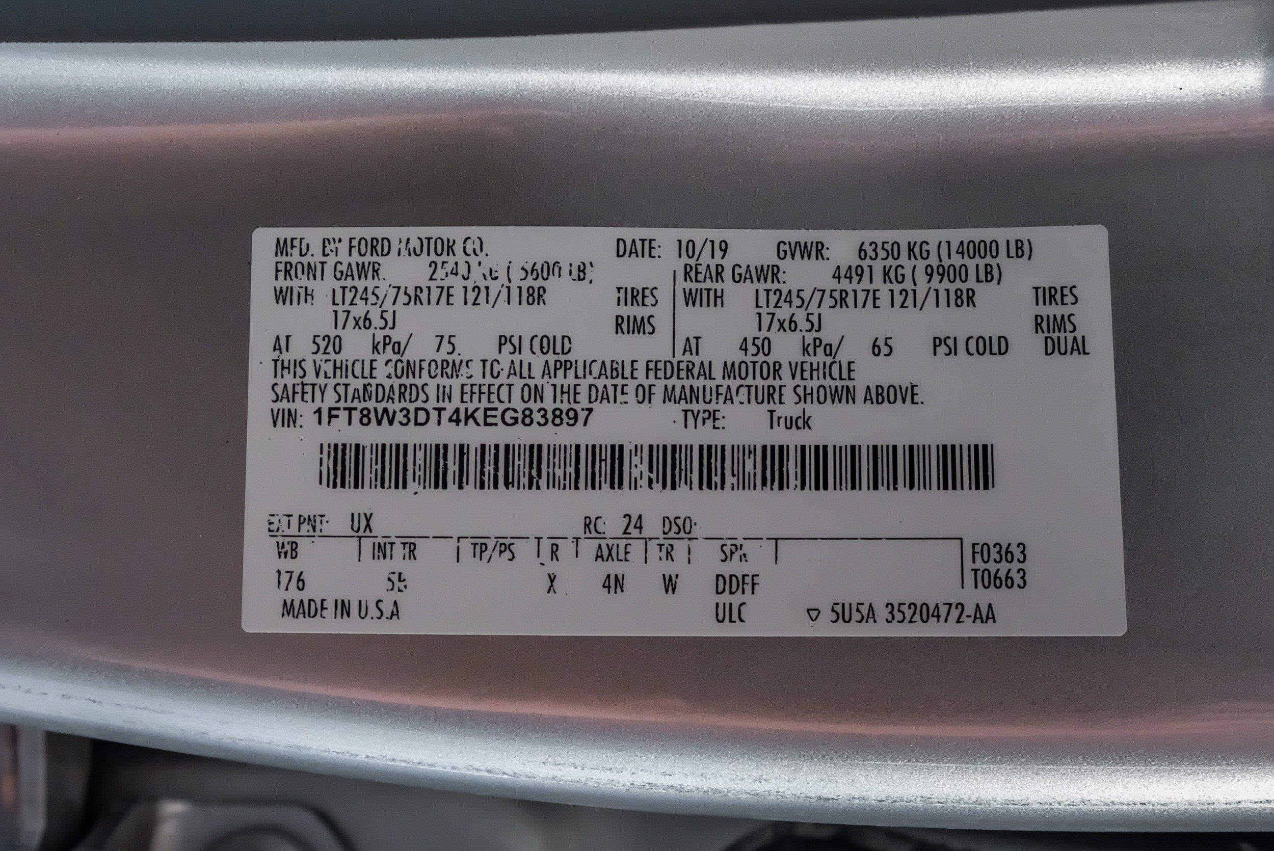 Photo 135 of 2019 Ford F-350 Super for sale in Katy, TX