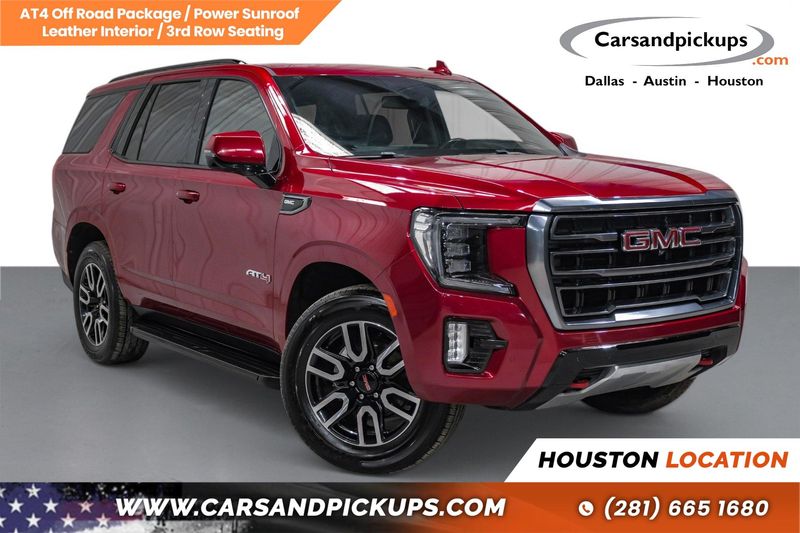 Photo 2 of 2021 GMC Yukon 4WD At4 for sale in Katy, TX