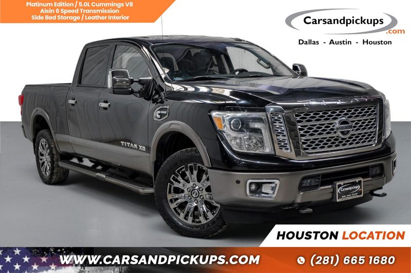 Photo 2 of 2016 Nissan Titan Platinum for sale in Katy, TX