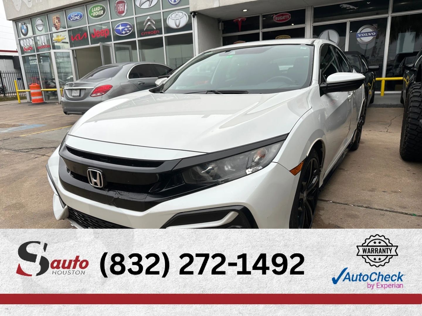Photo 2 of 2020 Honda Civic Sport Hatchback 4D for sale in Houston, TX