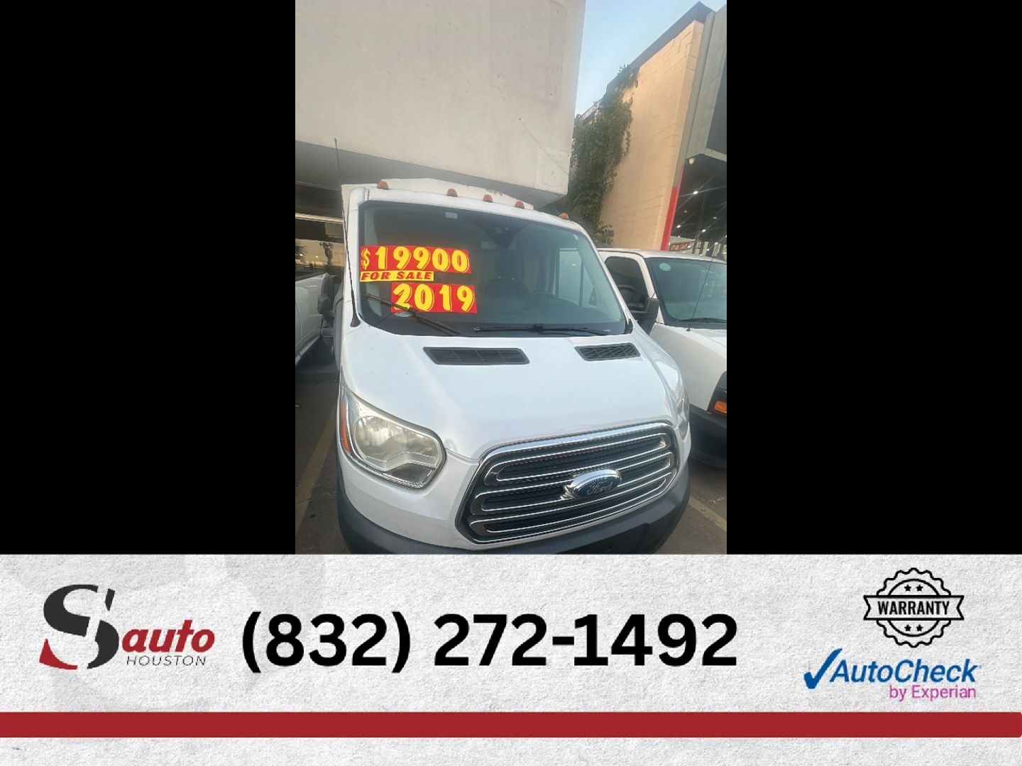 Photo 2 of 2019 Ford Transit 350 Cutaway VAN 2D for sale in Houston, TX