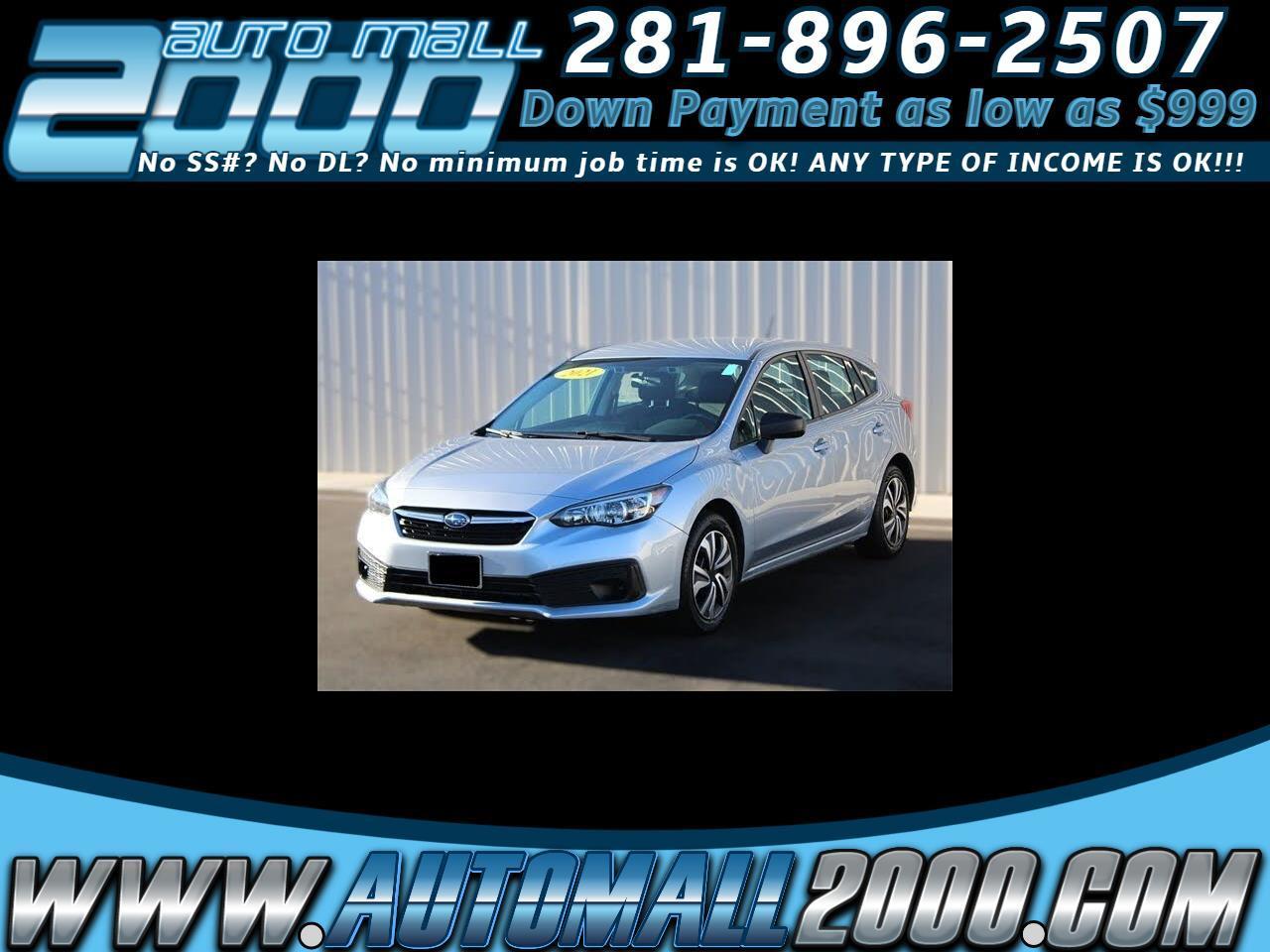 Photo 2 of 2021 Subaru Impreza Base+es for sale in Houston, TX