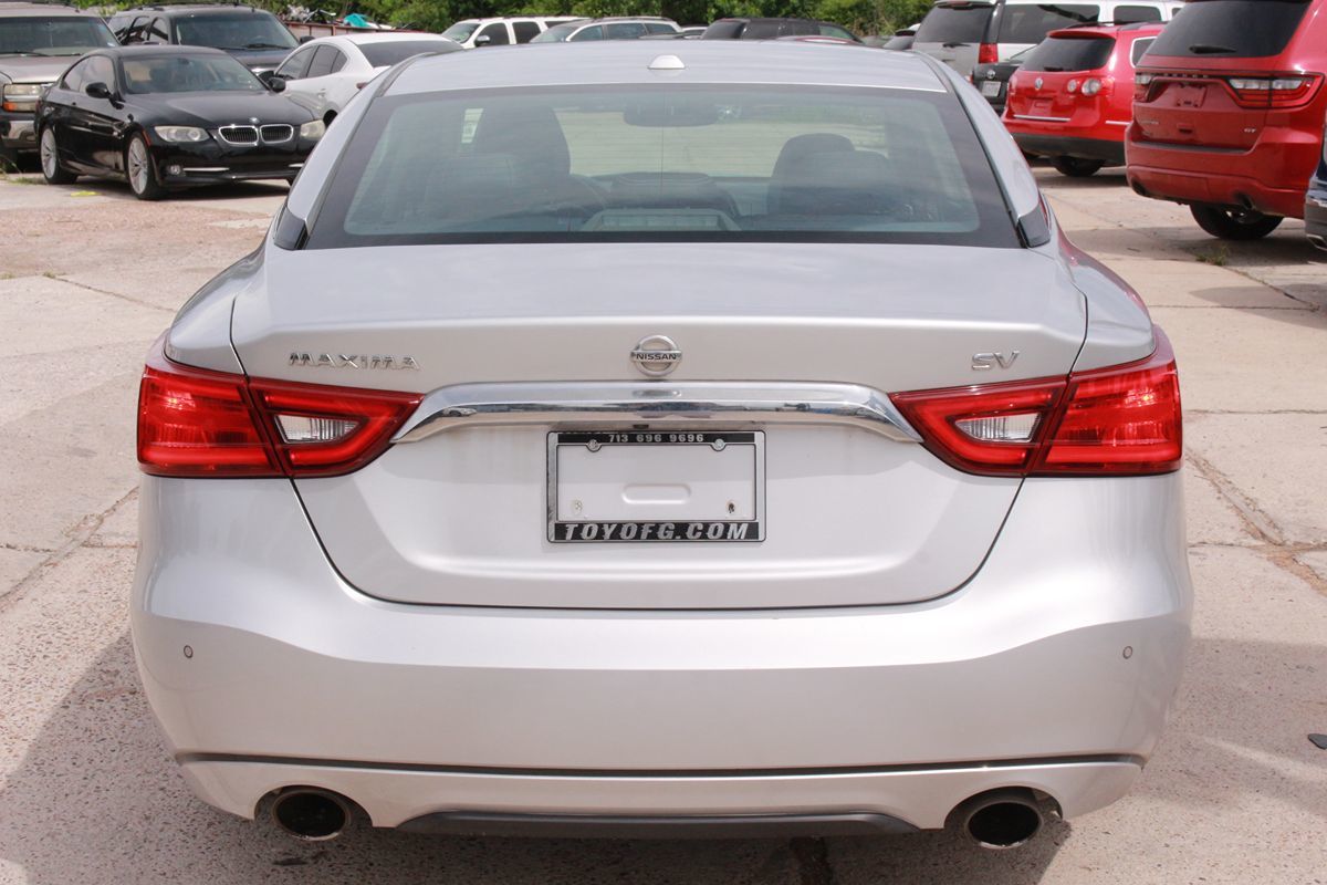 Photo 9 of 2017 Nissan Maxima Brilliant Silver for sale in Cypress, TX