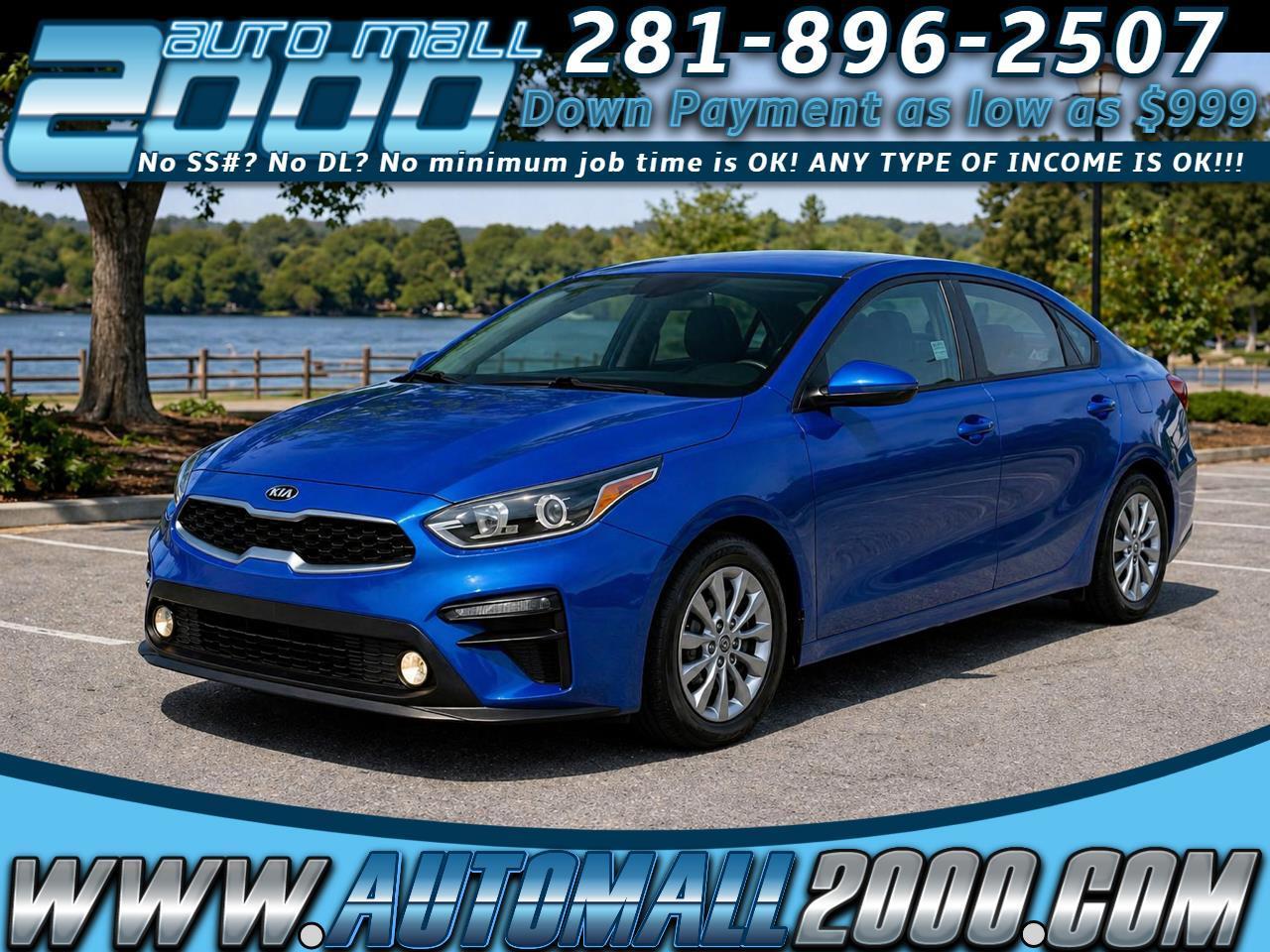 2020 Kia Forte Fe, for sale in Houston, TX