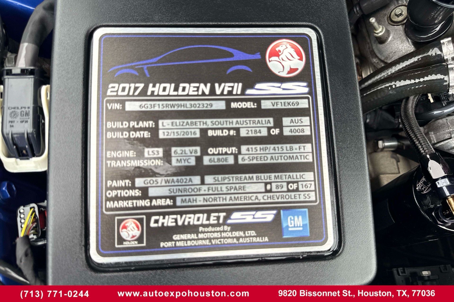 Photo 26 of 2017 Chevrolet Ss Base for sale in Houston, TX