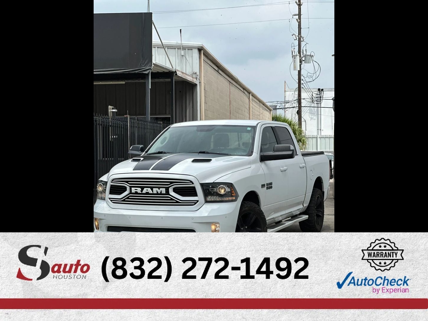 Photo 2 of 2018 Ram 1500 Sport for sale in Houston, TX