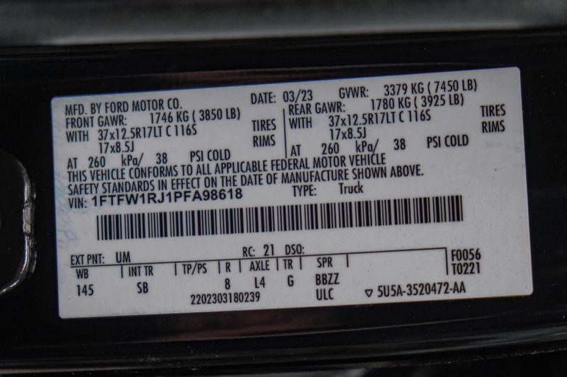 Photo 138 of 2023 Ford F-150 Supercrew-raptor for sale in Katy, TX
