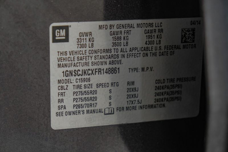 Photo 136 of 2015 Chevrolet Suburban 1 for sale in Katy, TX