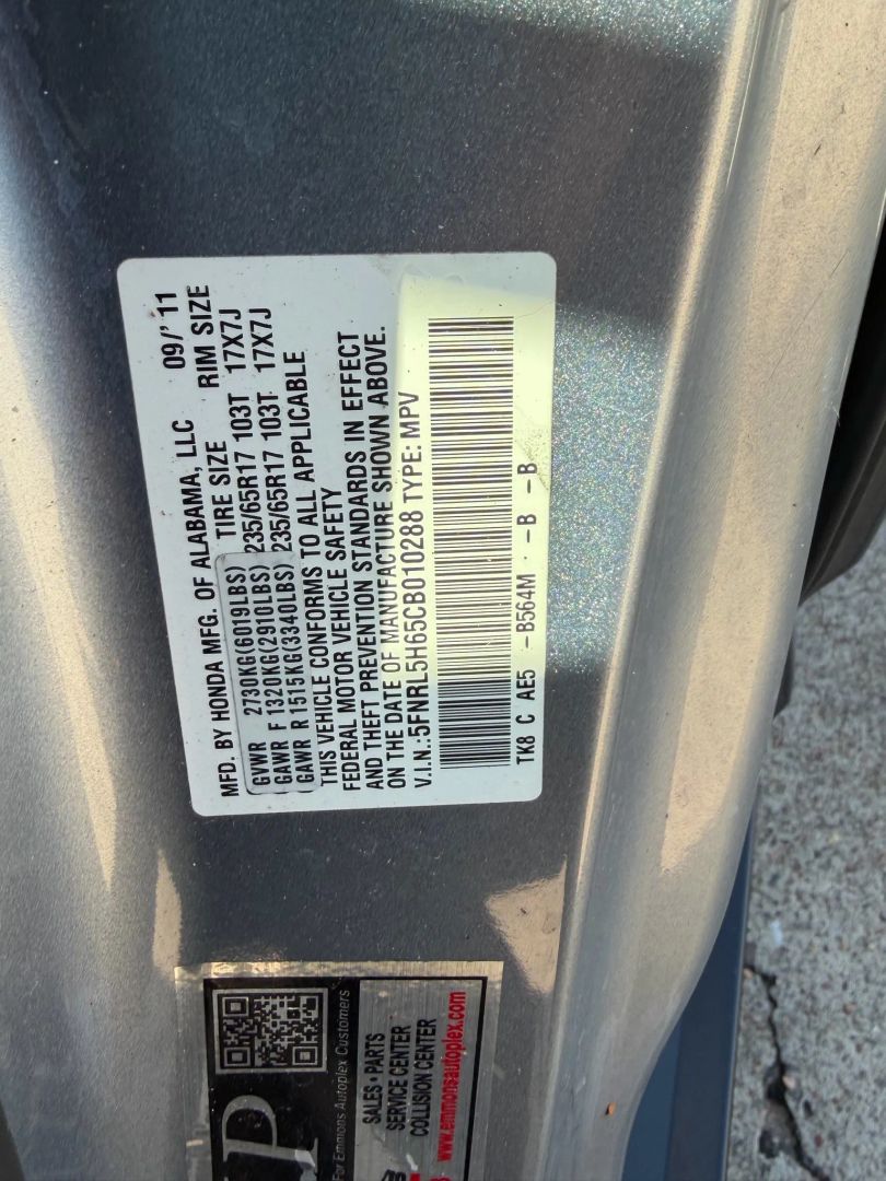 Photo 27 of 2012 Honda Odyssey Wagon for sale in Katy, TX
